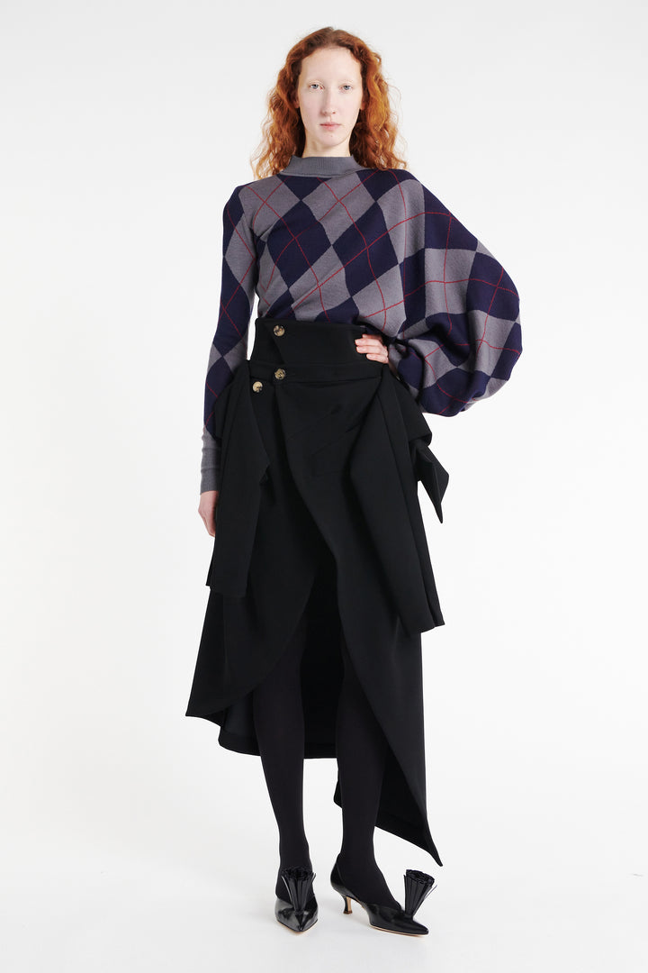 Shirt Skirt Black