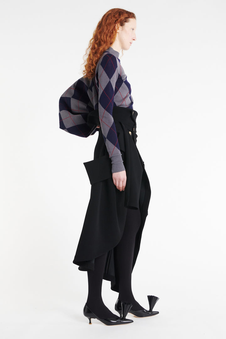 Shirt Skirt Black