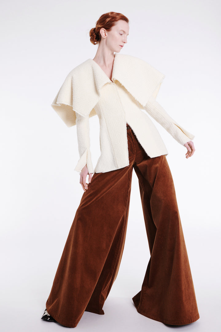 Fitted Jacket Ecru