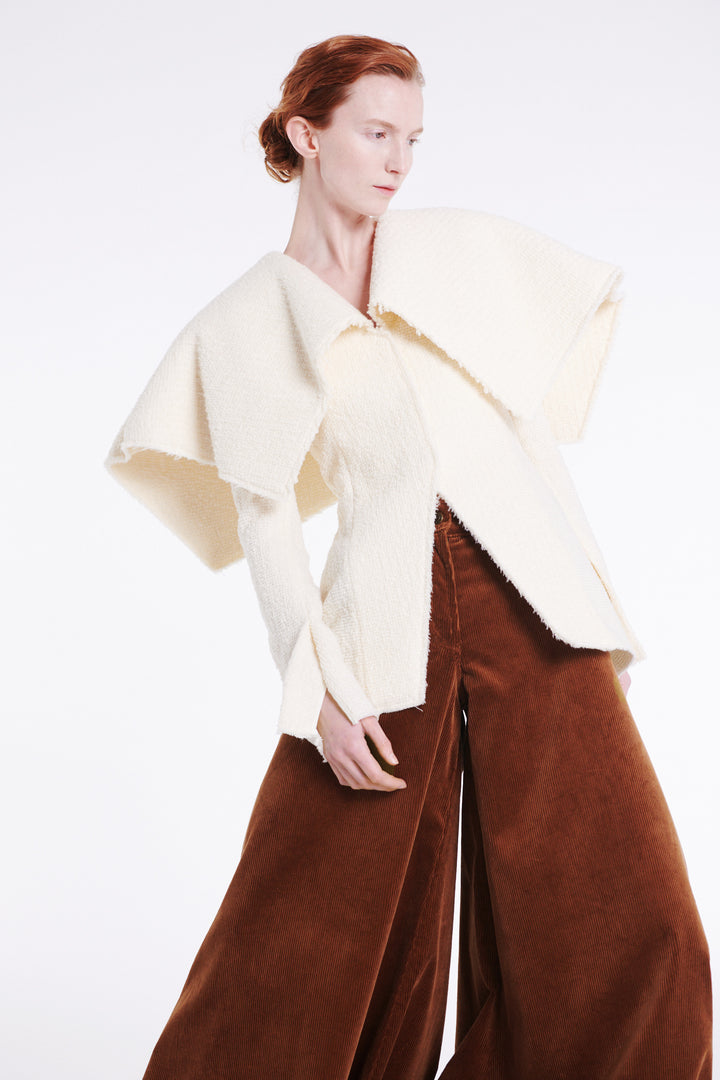 Fitted Jacket Ecru