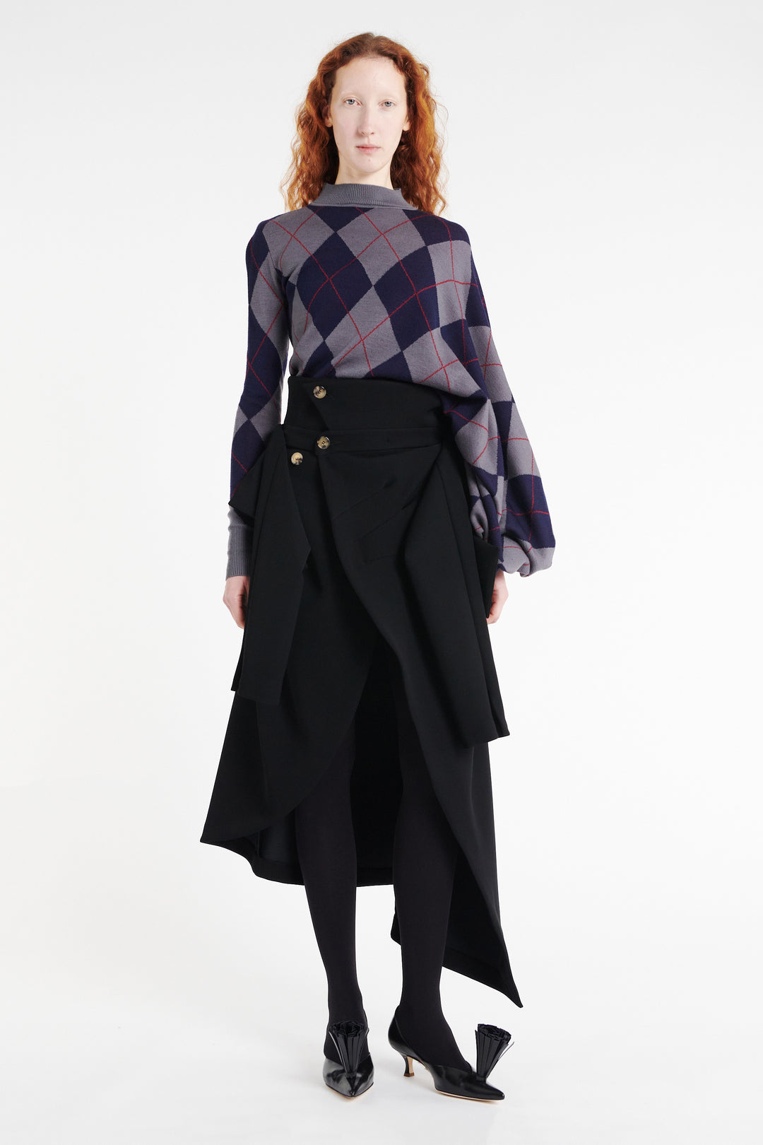 Shirt Skirt Black