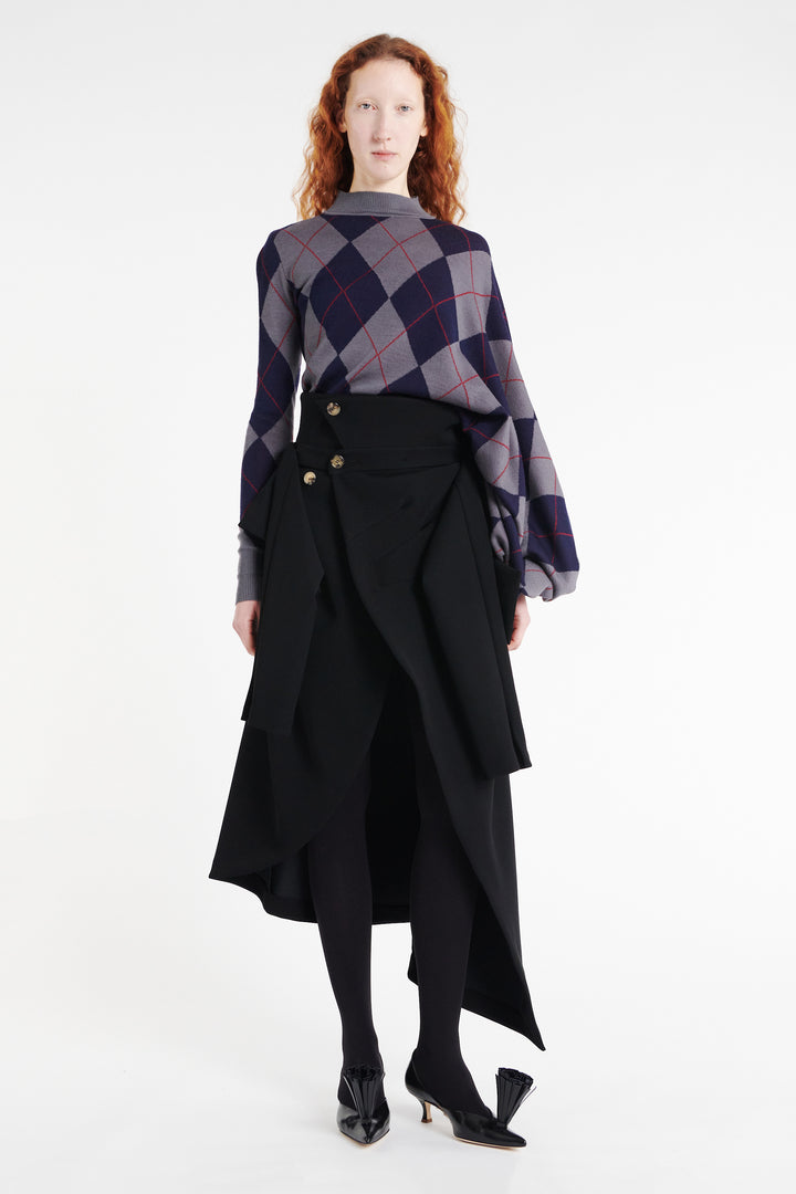 Shirt Skirt Black