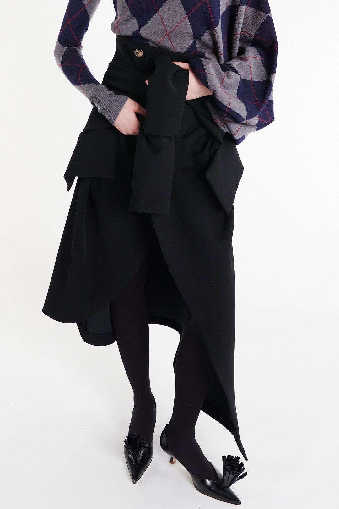 Shirt Skirt Black