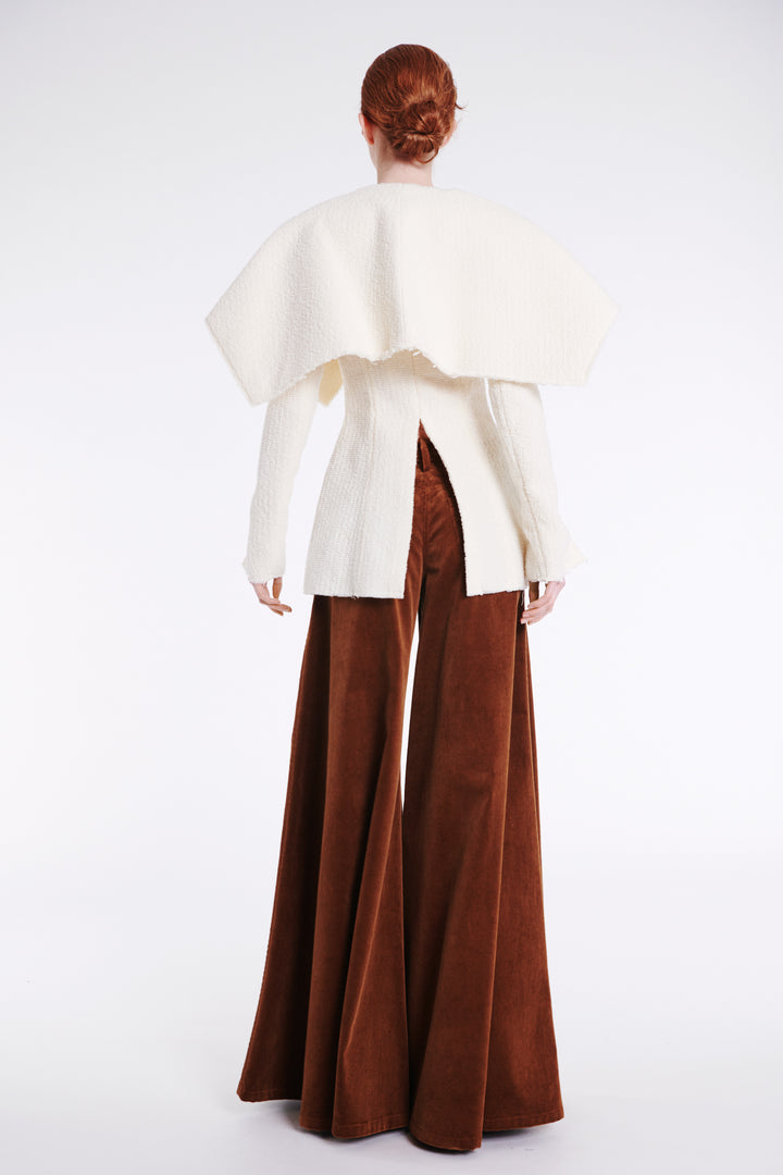 Fitted Jacket Ecru