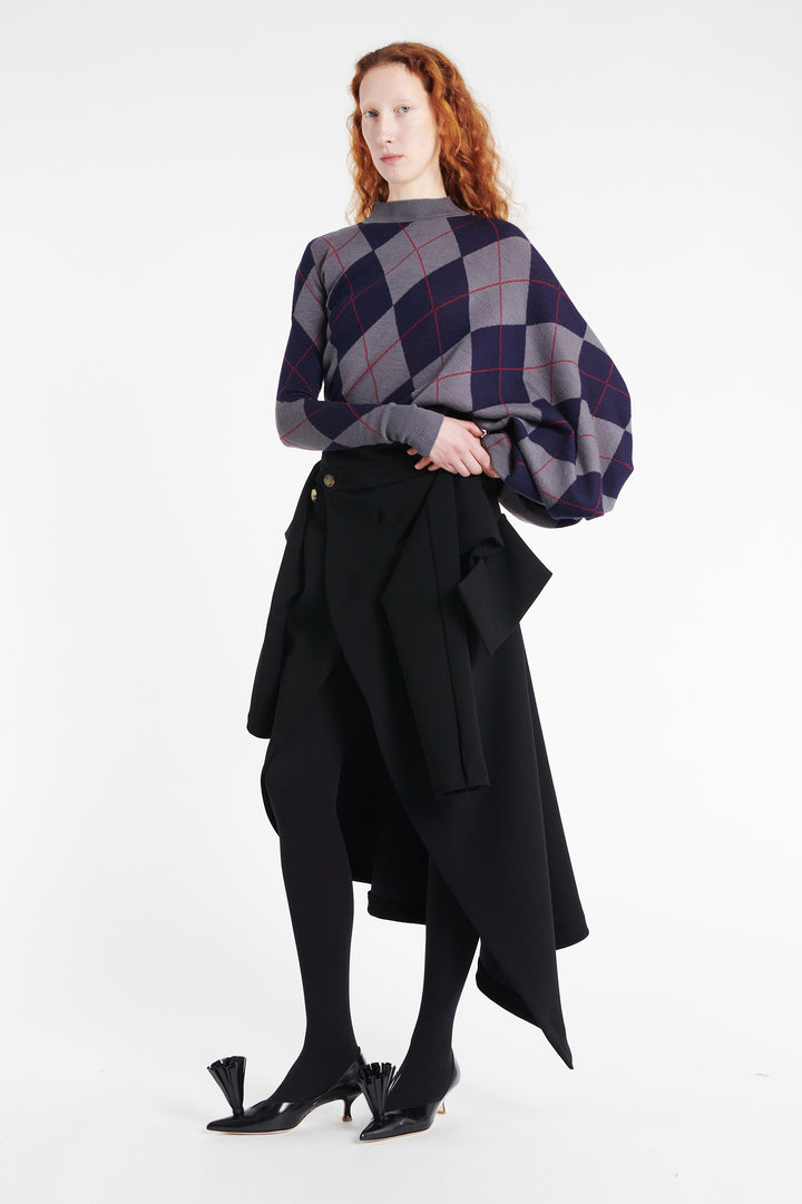 Shirt Skirt Black