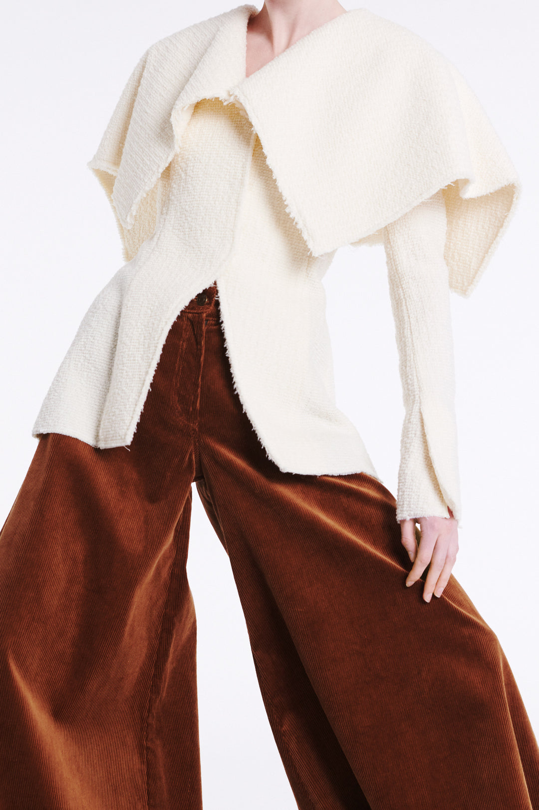 Fitted Jacket Ecru