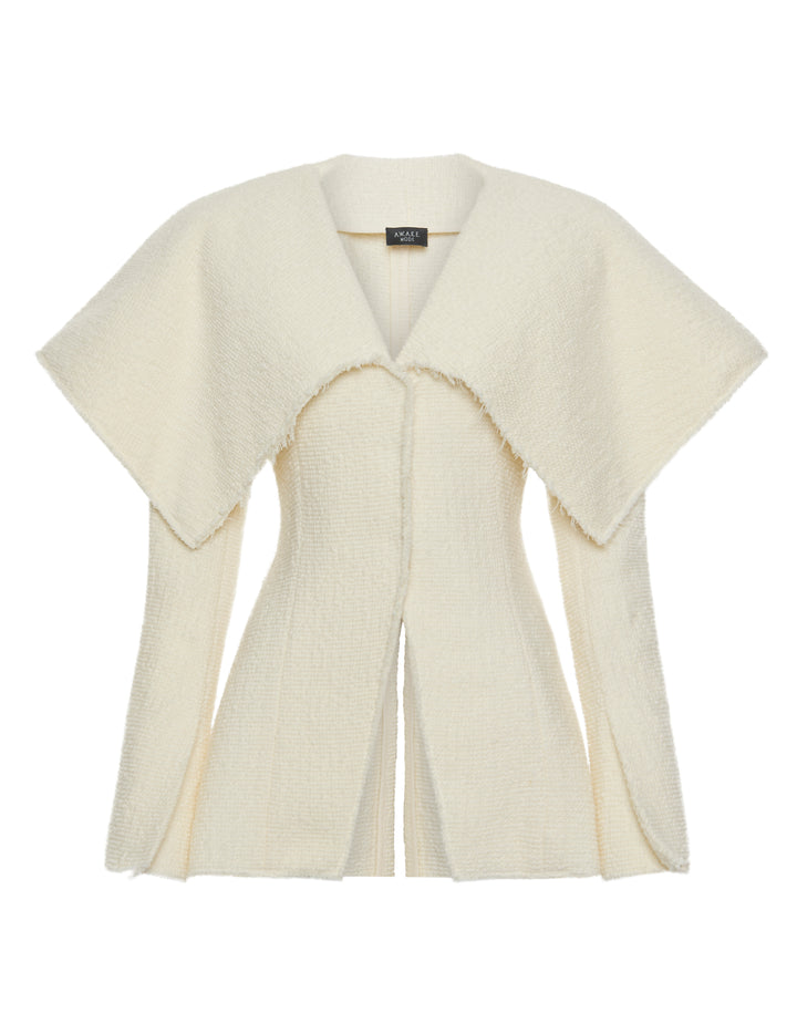 Fitted Jacket Ecru