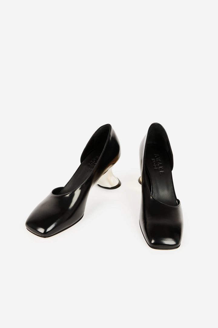 Arna Shoe Black Silver Gold