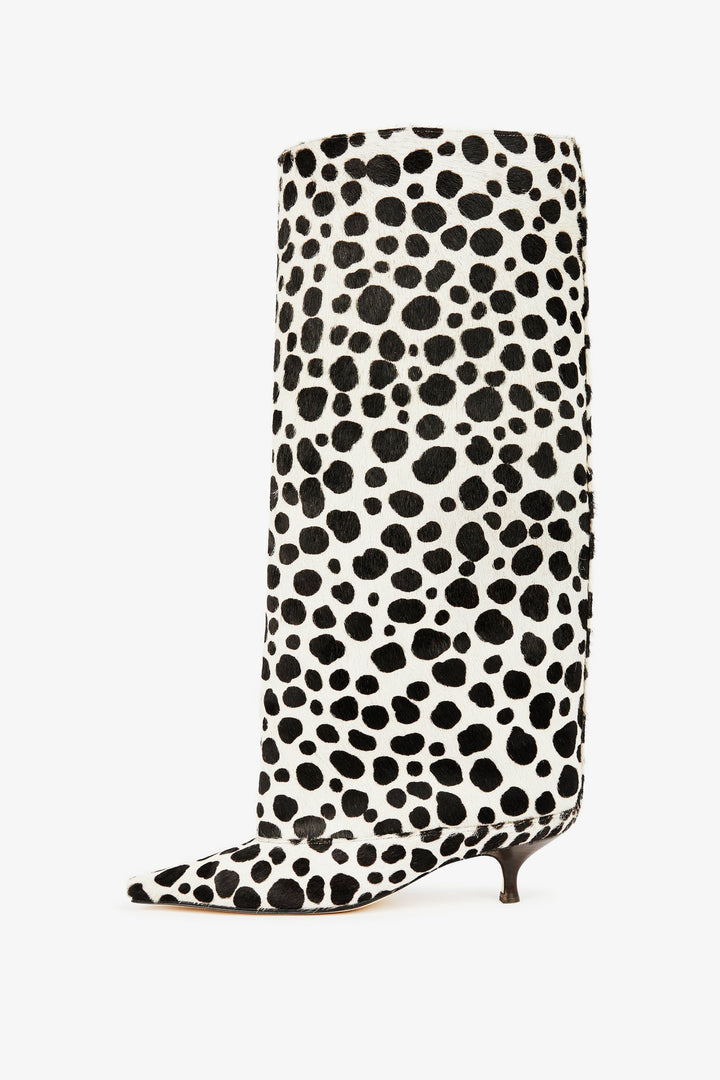 Dana Alta Boot Black White