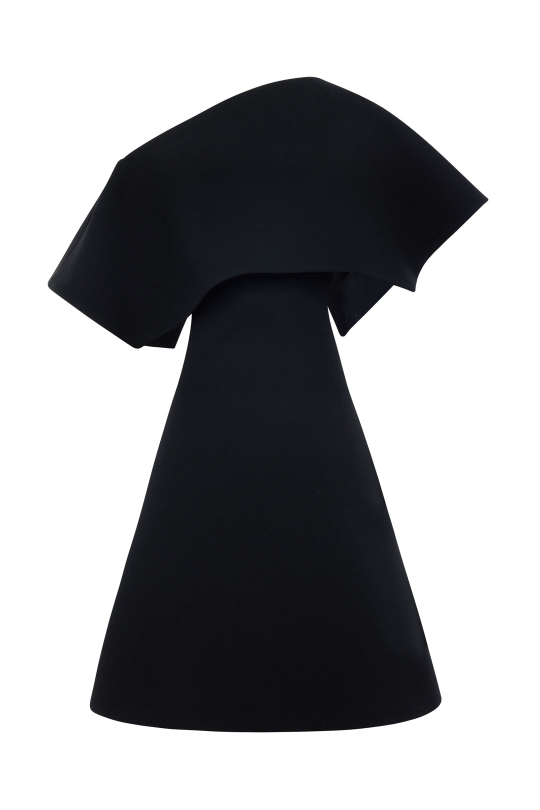 Big Collar Dress Black