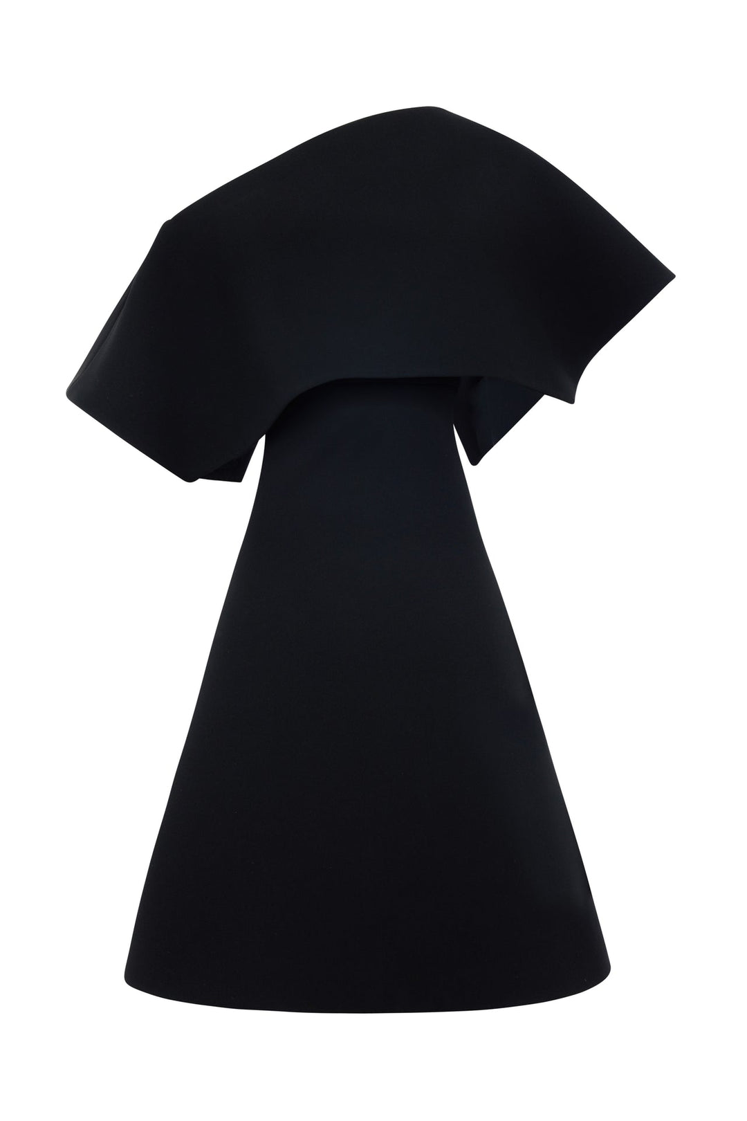 Big Collar Dress Black