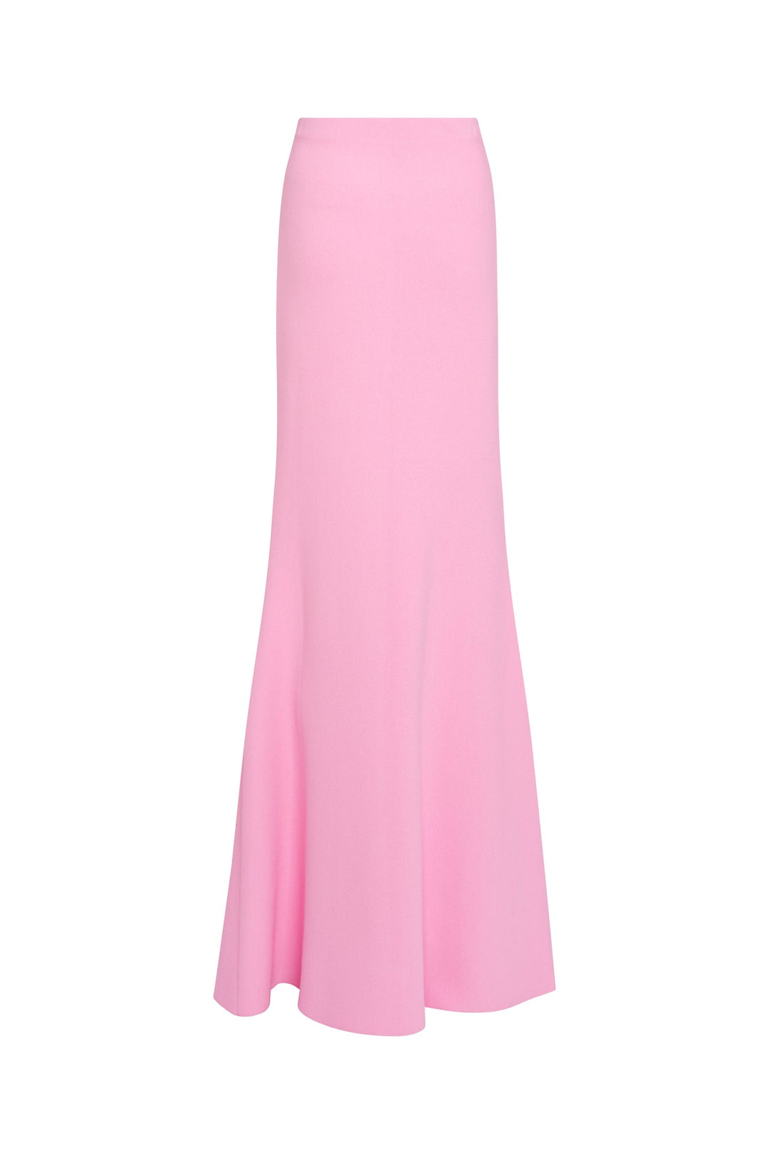 Knitted Flared Skirt With Cut Out Pink