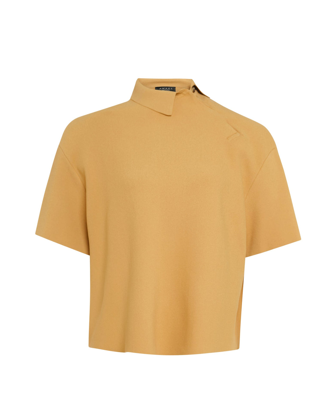 Knitted Rugby Top Camel