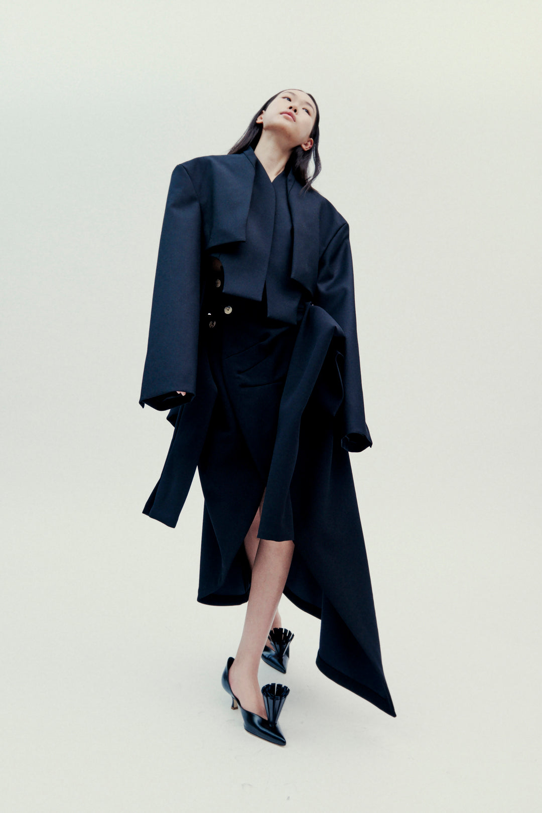 Shirt Skirt Black