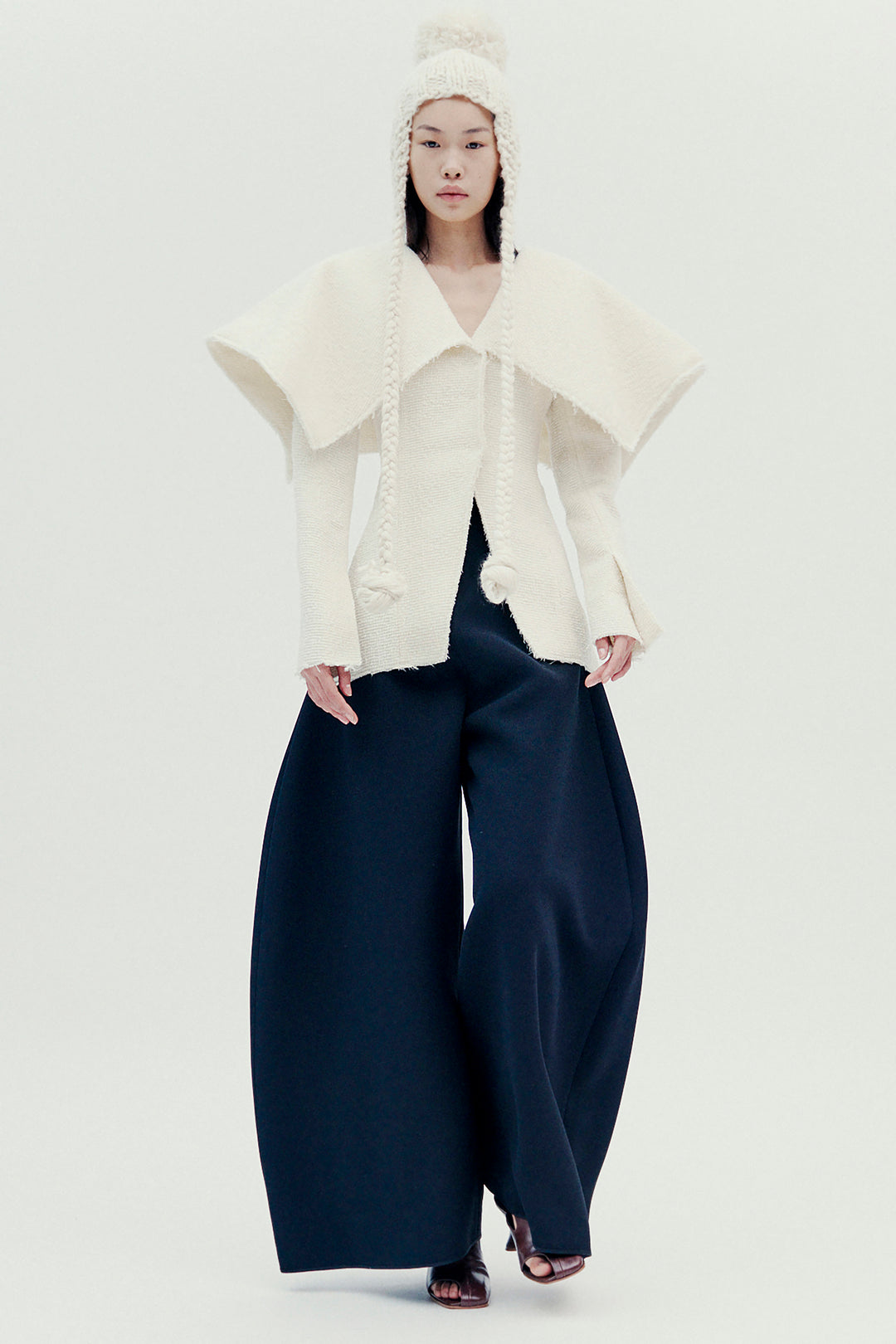 Fitted Jacket Ecru