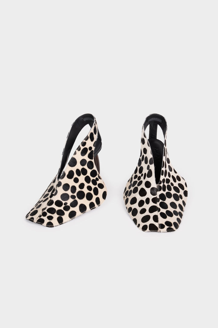 Lauren Sandal Dalmatian Print