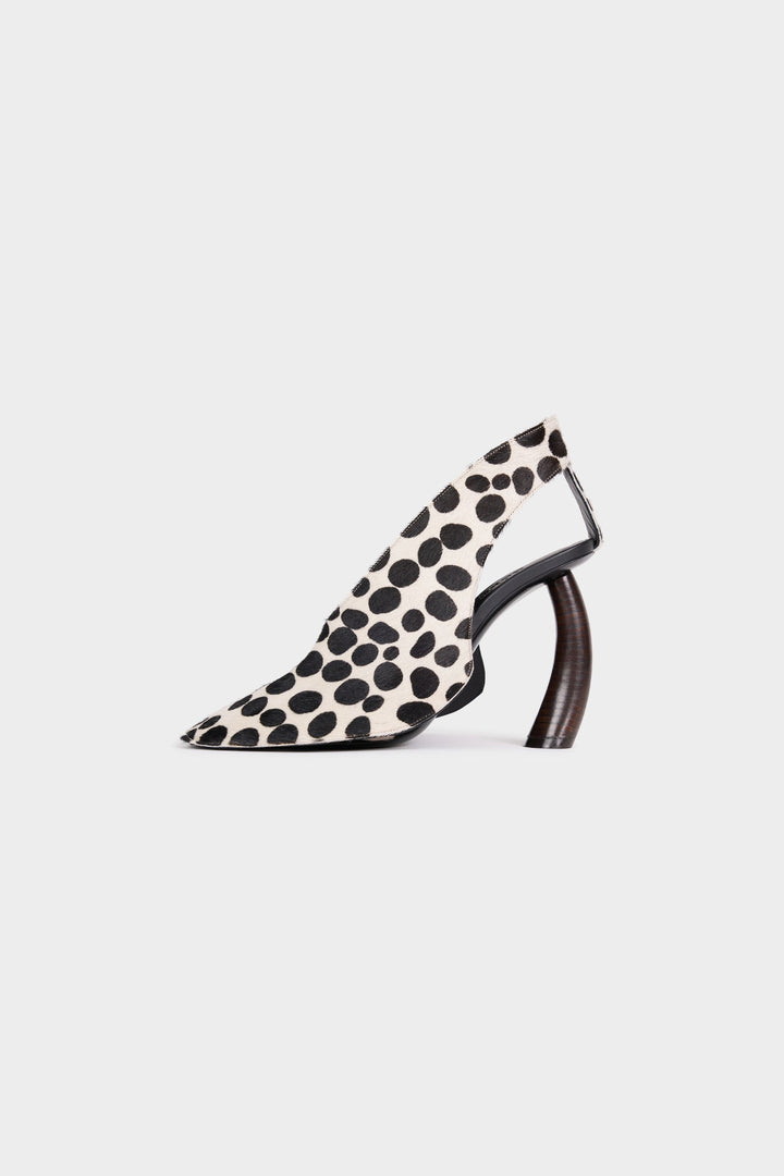 Lauren Sandal Dalmatian Print