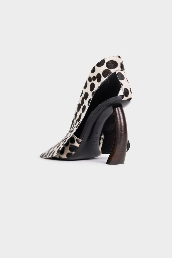 Lauren Sandal Dalmatian Print