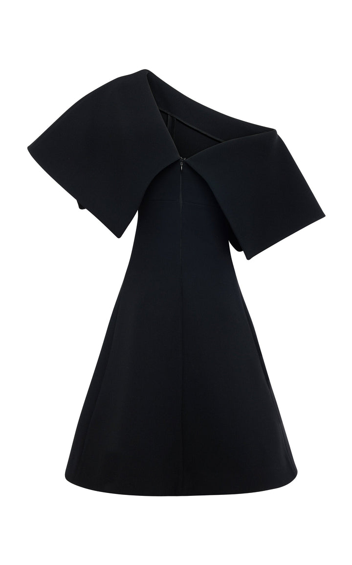 Big Collar Dress Black